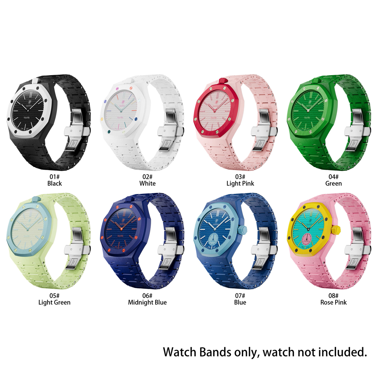 Royal Pop Strap — Midnight Orange | Bioceramic Band for Swatch × AP Royal Pop