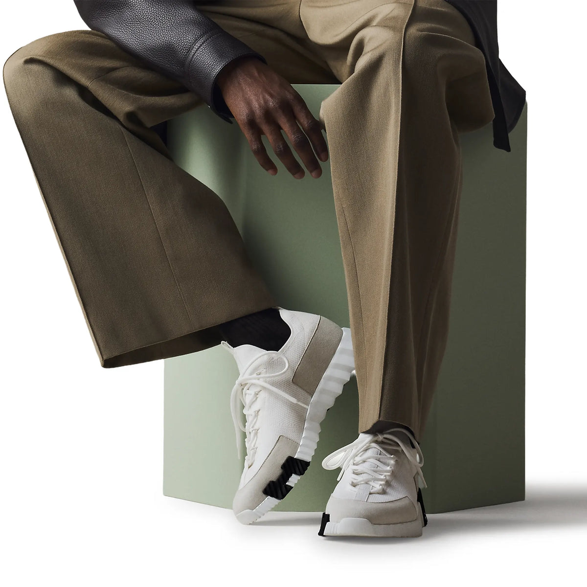Hermes Paris Hermès Paris Lift Slip-On White Sneaker