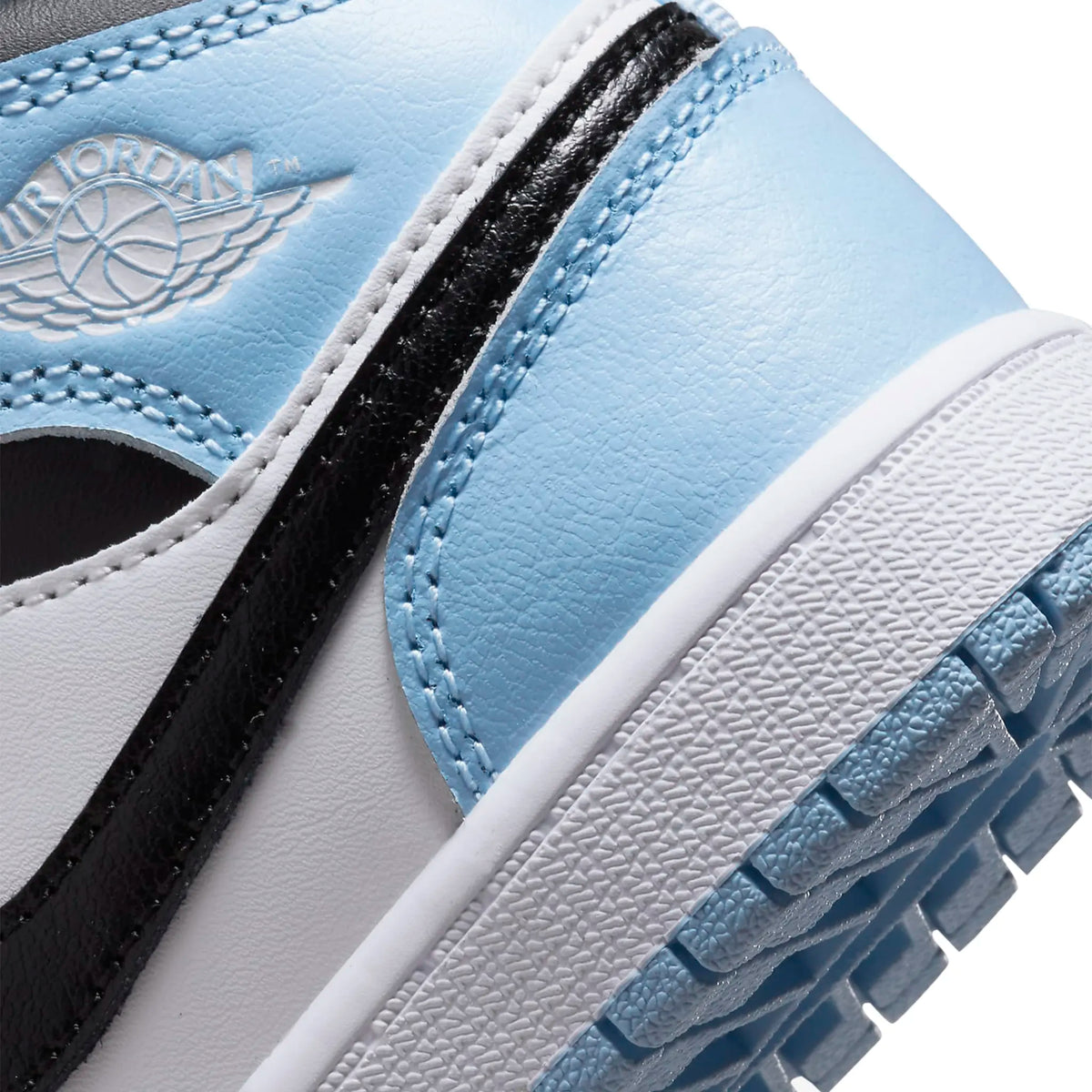 Air Jordan 1 Mid Ice Blue (2022) (PS) Sneakers - Grey