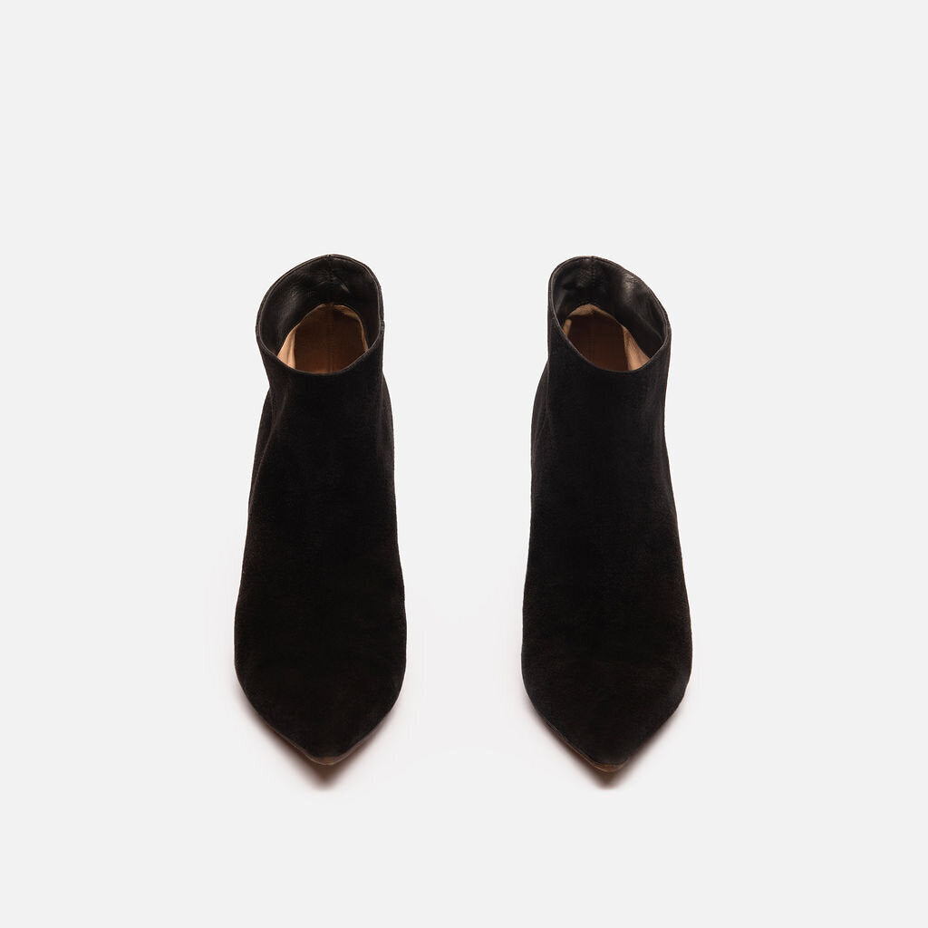 Giovanni Rossi Giovanni Black Suede Boots