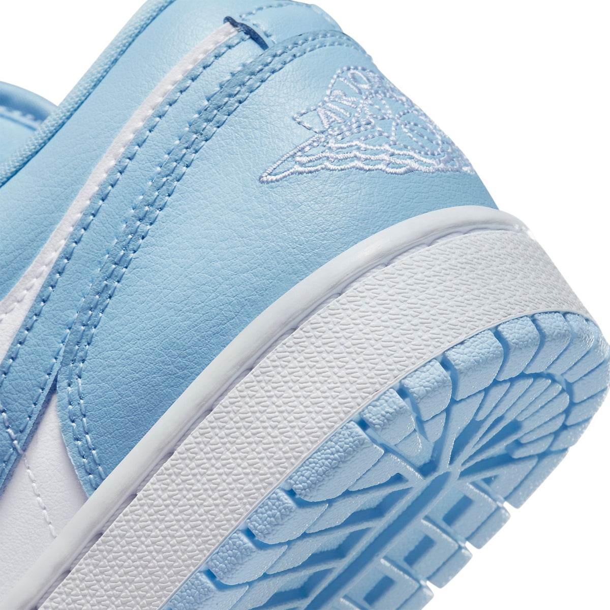 Air Jordan 1 Low Aluminum - Women's Sneakers - Blue
