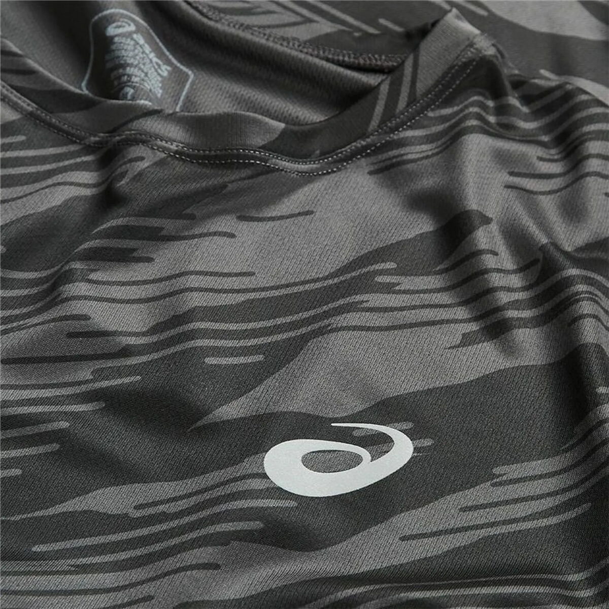 ASICS Core All Over Graphite Grey T-Shirt