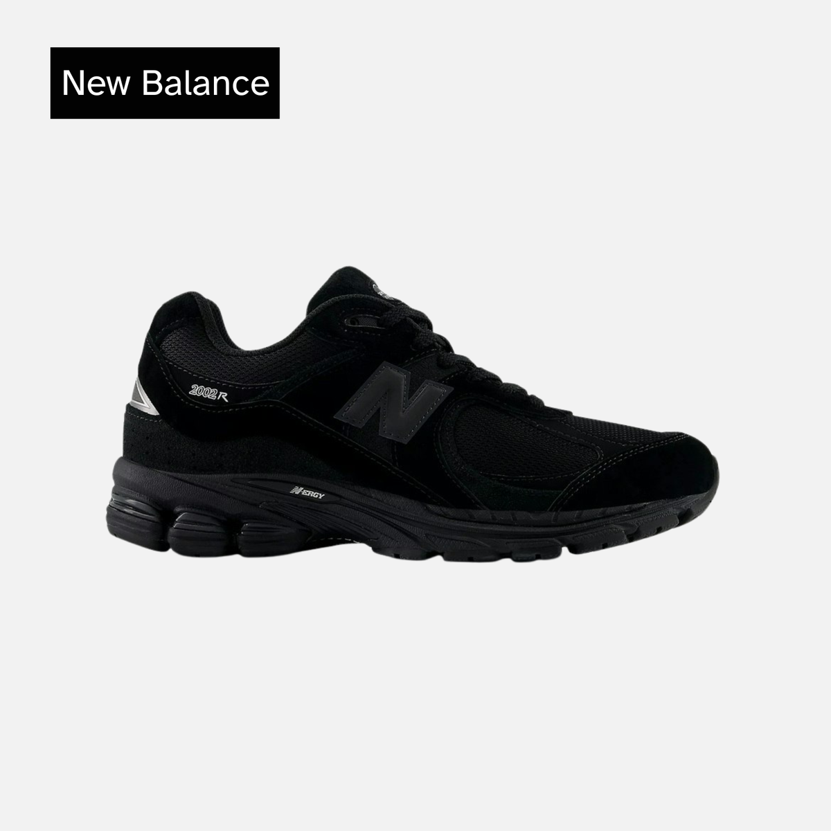 New Balance 2002R Black Metallic