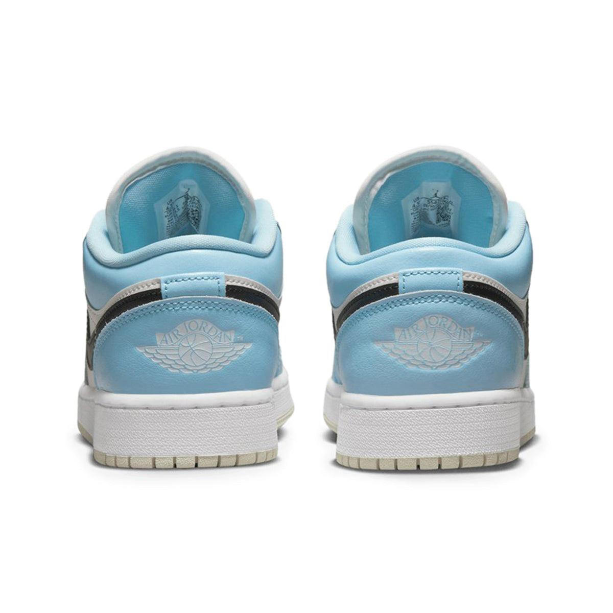 Air Jordan 1 Low Ice Blue Black (GS) Sneakers