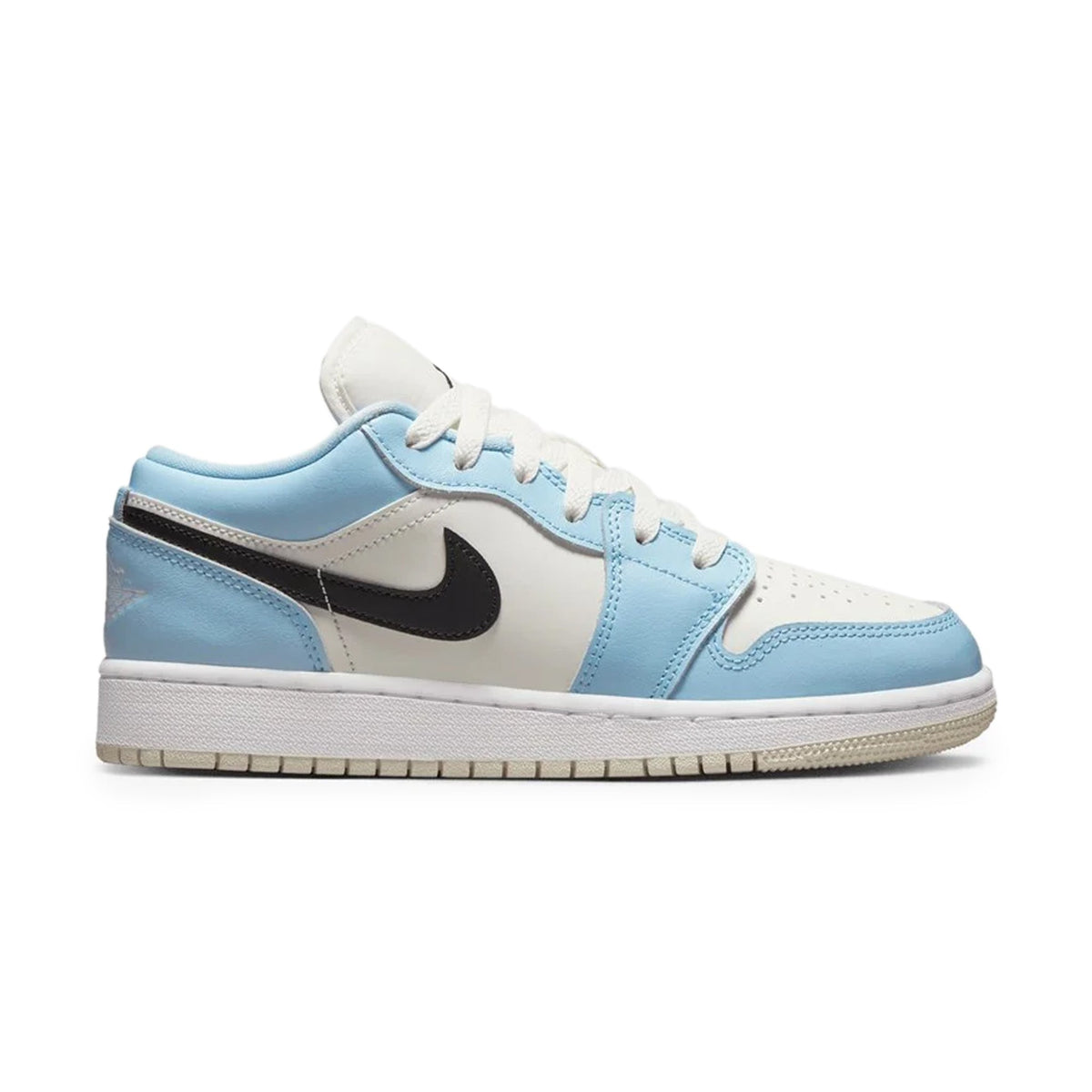 Air Jordan 1 Low Ice Blue Black (GS) Sneakers