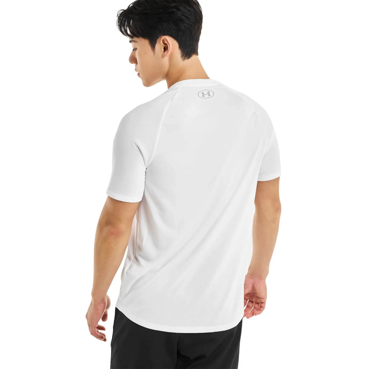 Under Armour UA Tech White Black T-Shirt & Shorts