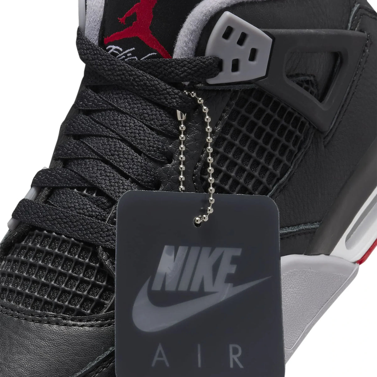 Air Jordan 4 OG Bred Reimagined (GS) Sneakers - Black