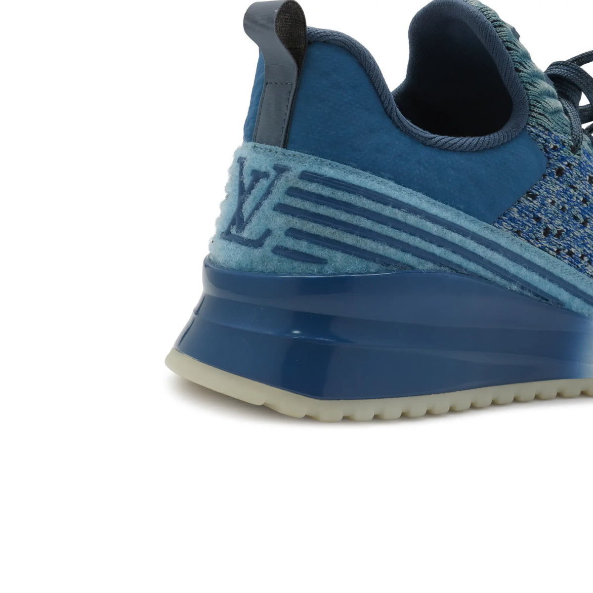 Louis Vuitton V.N.R Low Blue Knit Sneaker