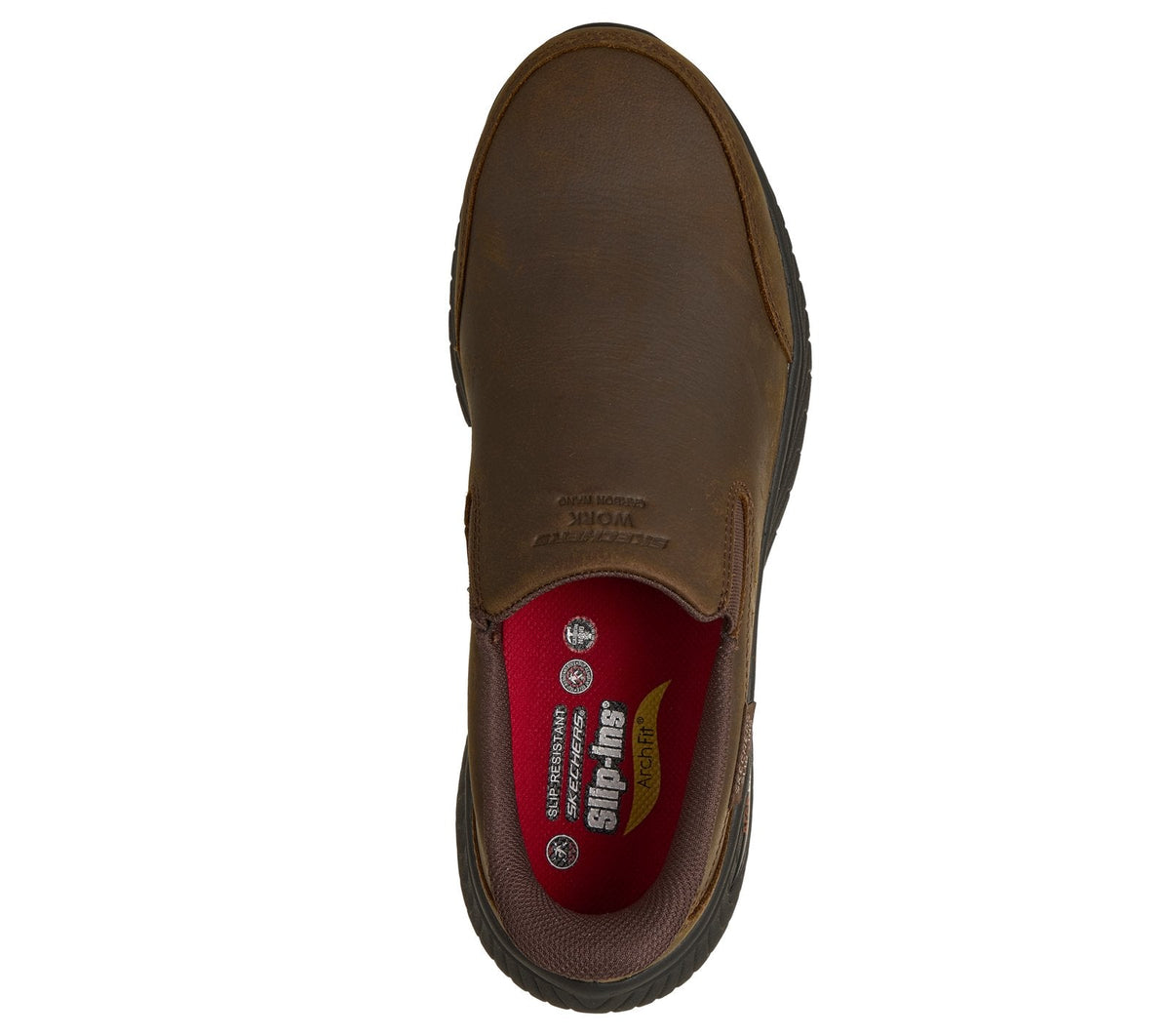 Skechers Slip-ins Work Slip-Resistant: Arch Fit Crosser