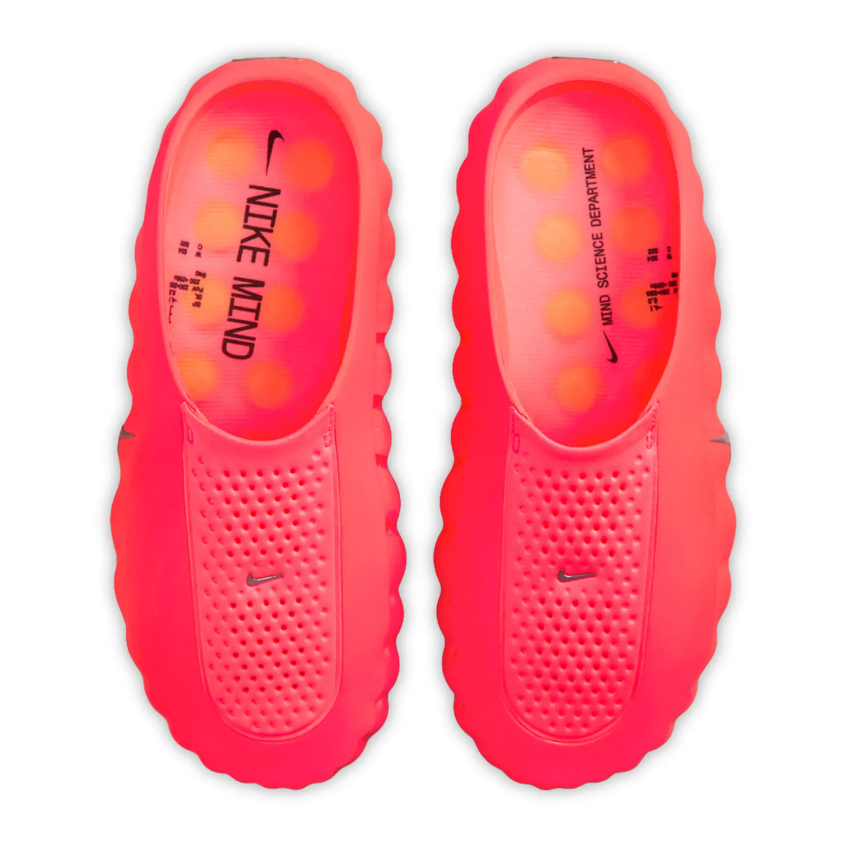 Nike Mind 001 Pregame Solar Red Mules - Women's