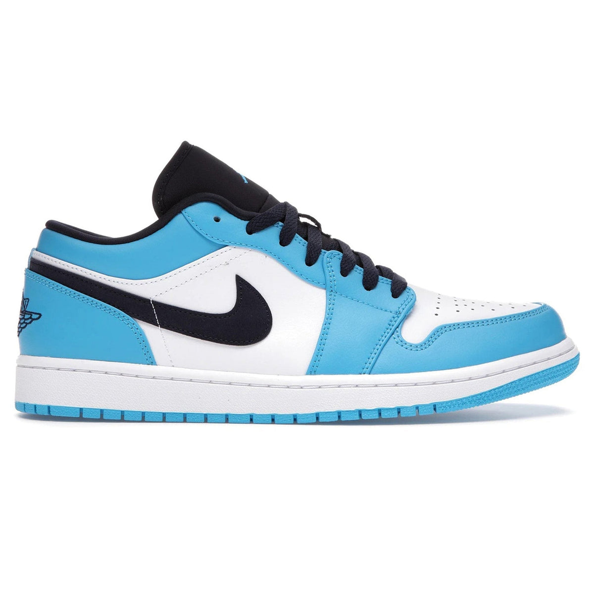 Air Jordan 1 Low UNC University Blue Black Sneakers