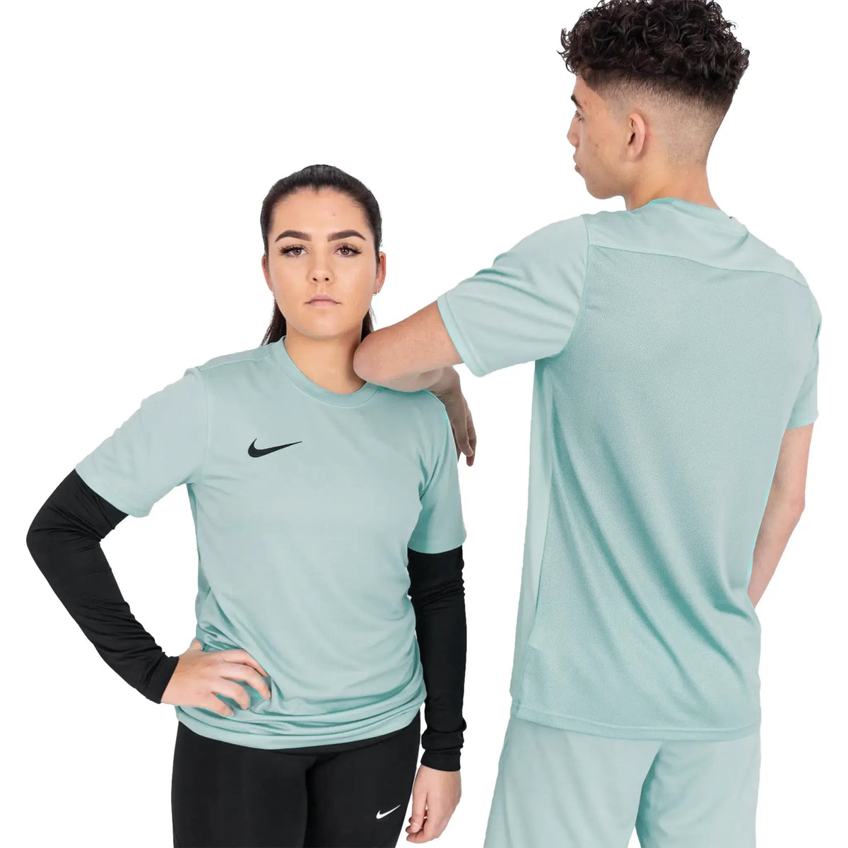 Nike Dri-FIT Park III Hyper Turquoise Black T-Shirt & Shorts