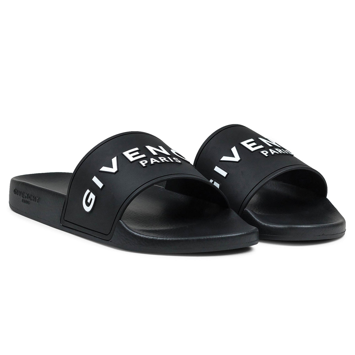 Givenchy Paris 3D Black Pool Slides