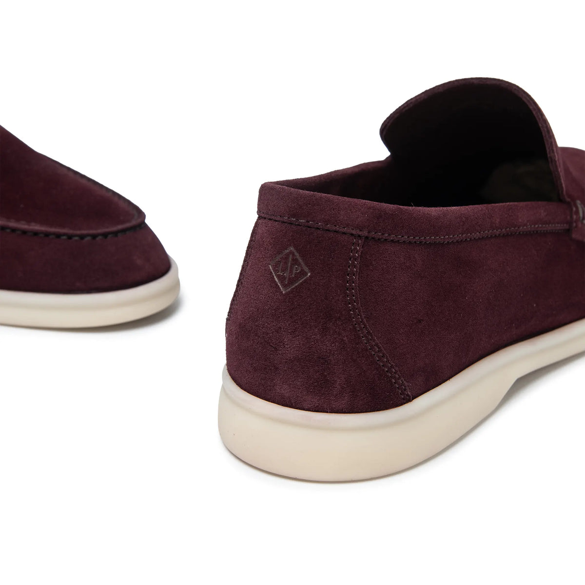 Loro Piana Summer Walk Suede Dark Roast Loafers