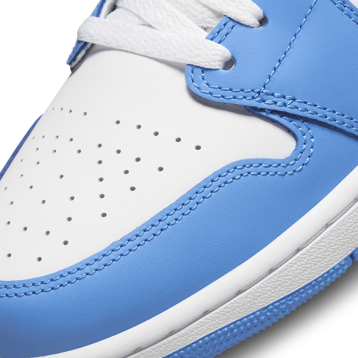 Air Jordan 1 Mid University Blue Grey Sneakers