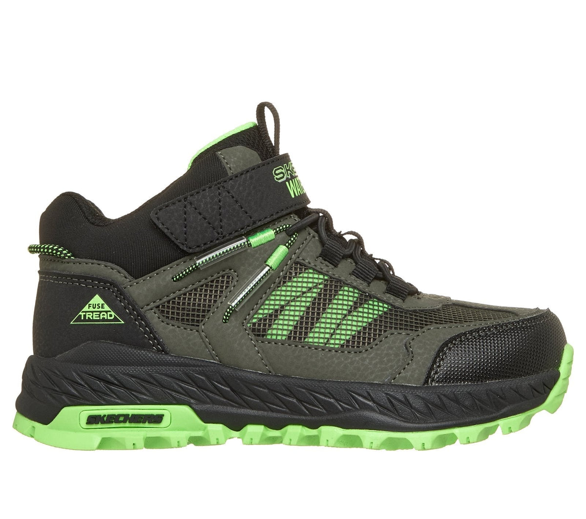 Waterproof: Fuse Tread - Canyon Core, BLACK / LIME