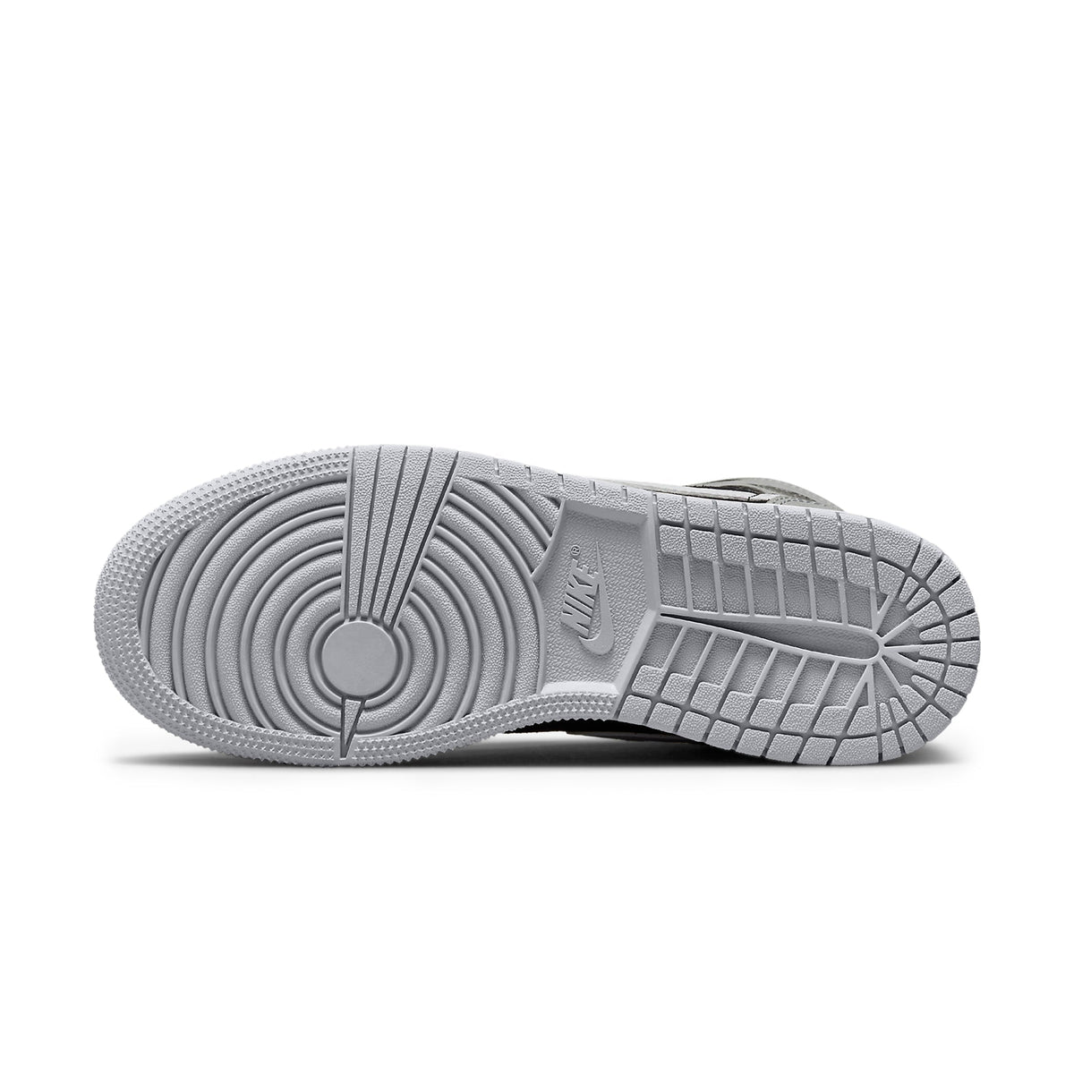 Air Jordan 1 Mid SE Elephant Print (GS) Sneakers - Grey