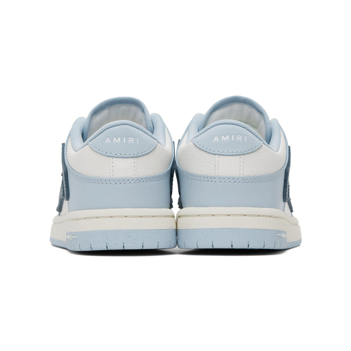 Amiri Skeleton Low-Top Baby Blue White Sneaker
