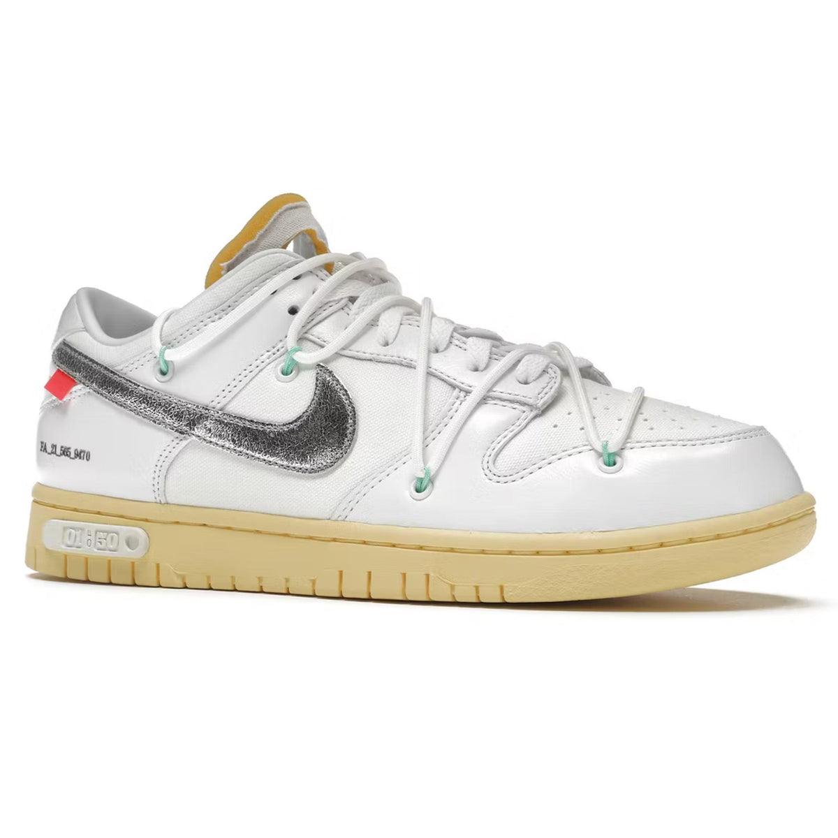 Nike x Off-White Dunk Low Lot 1 Sneakers
