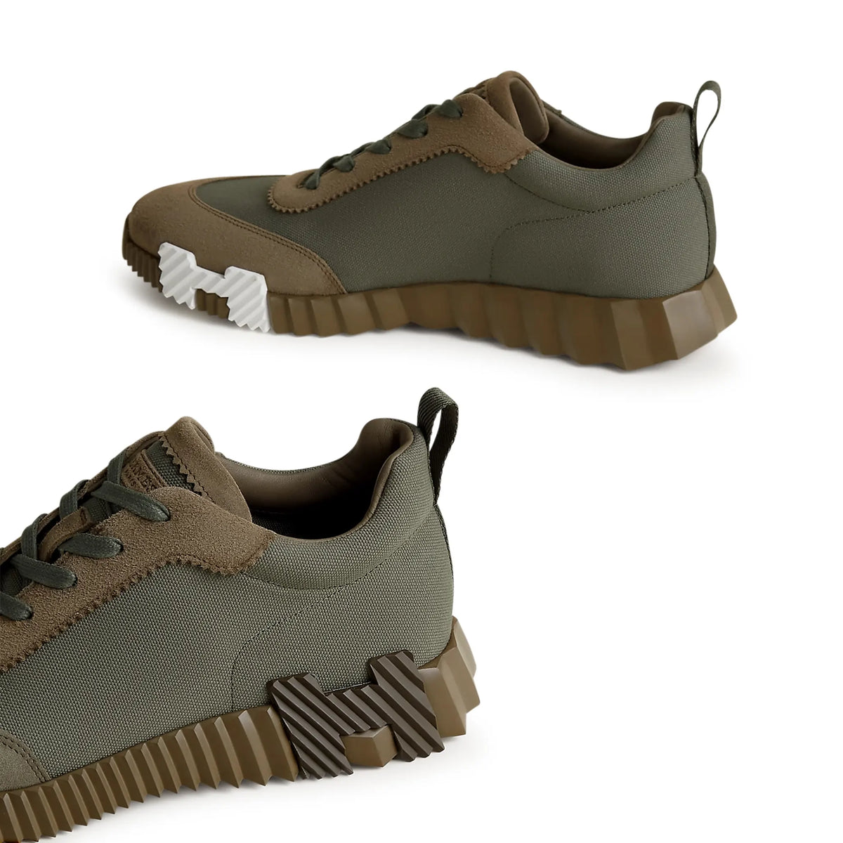 Hermes Paris Hermès Paris Bouncing Sneaker Green Toundra