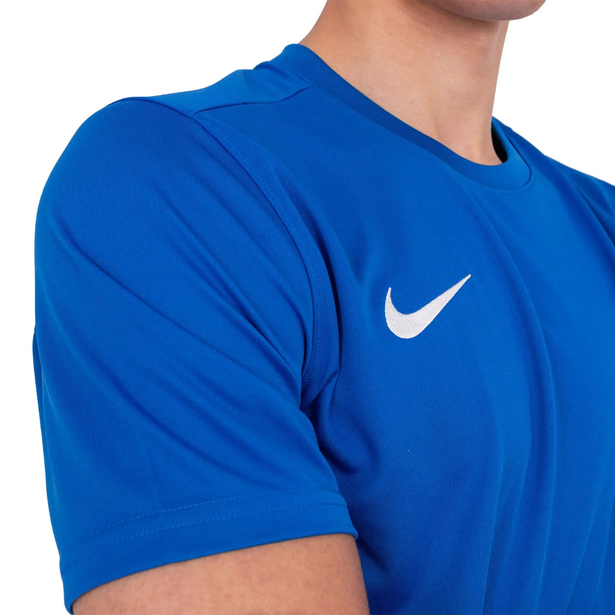 Nike Dri-FIT Park III Royal Blue White T-Shirt & Shorts