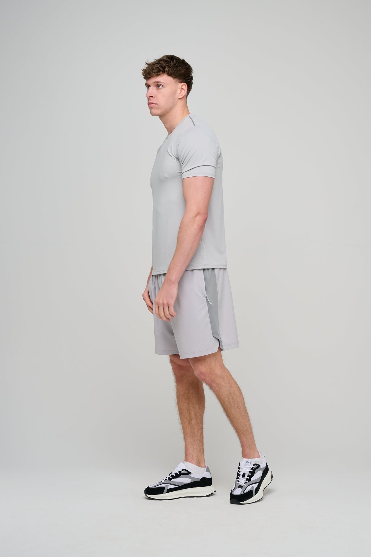 CAPO Active Performance Light Grey Shorts
