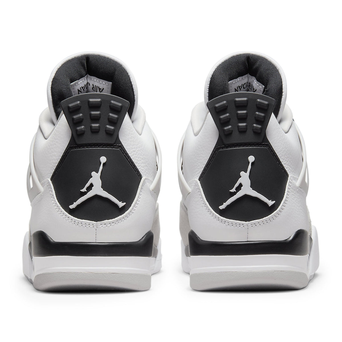 Air Jordan 4 Retro Military Black Sneakers - White